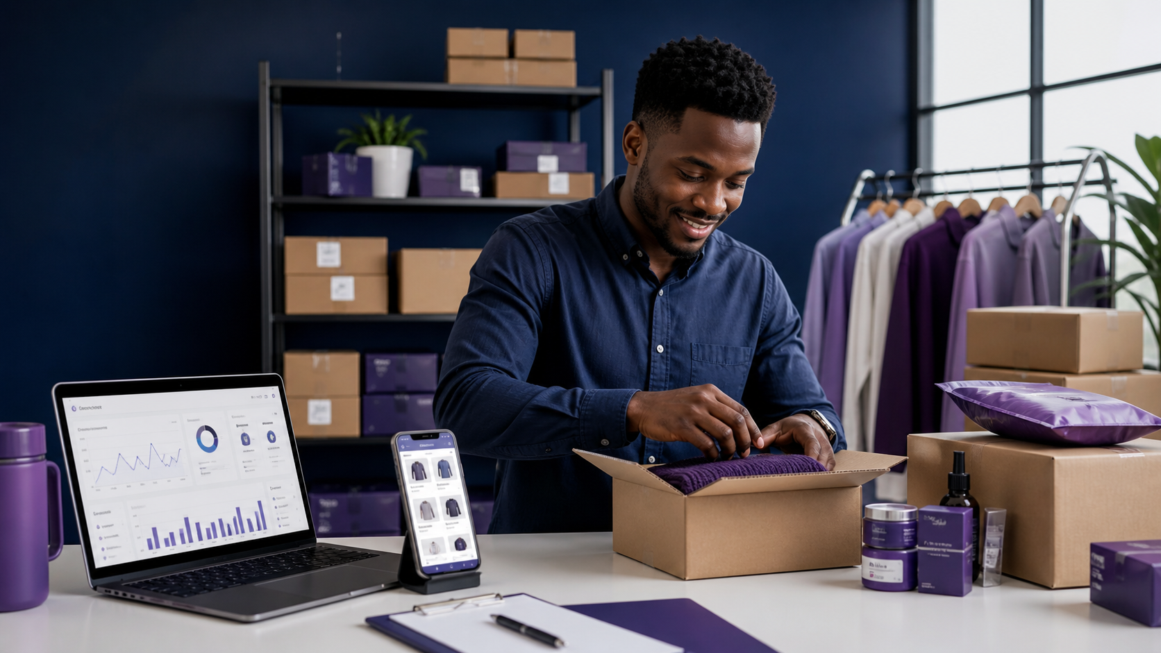 Image de couverture de Lancer et gérer un business e-commerce